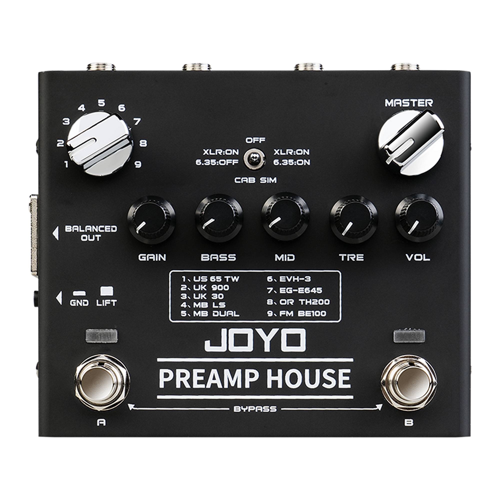 初売り 福袋 amp Pre JOYO House R-15 1 In Simulators Amplifier Guitar 18 ギター