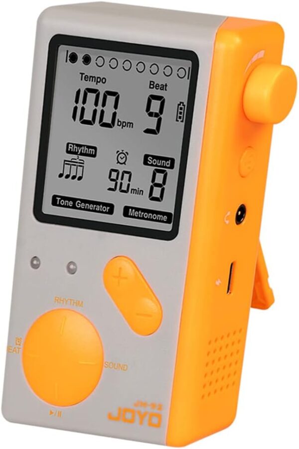 JOYO Digital Metronome Tone Generator 2 in 1 Rechargeable Electronic Metronome