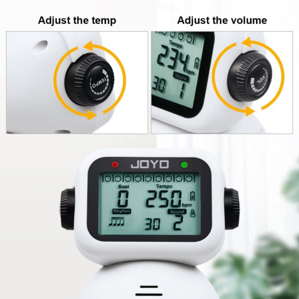 JOYO JM-93 Rechargeable Vocal Digital Robot Metronome - Image 6