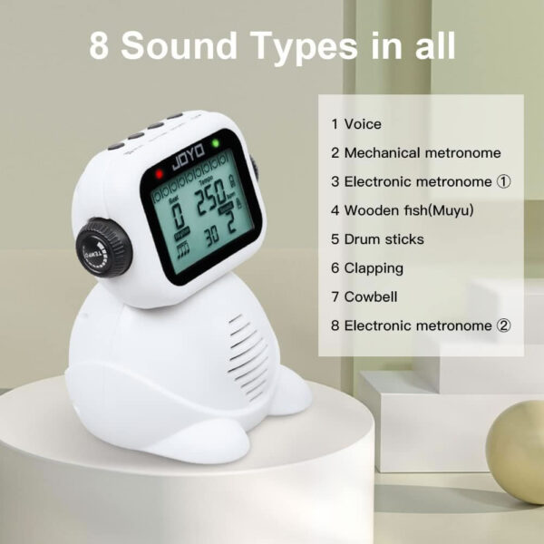 JOYO JM-93 Rechargeable Vocal Digital Robot Metronome - Image 3