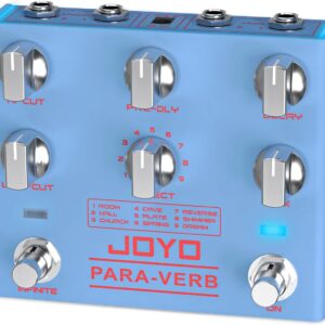 JOYO R-31 PARA-VERB Multi Reverb Guitar Effect Pedal