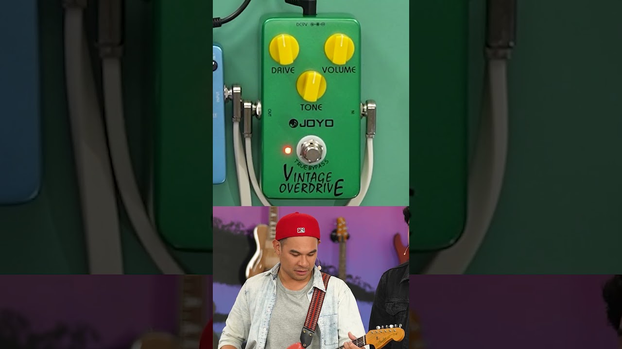 JOYO Video – Head to Head Overdrive Pedal Test – Donner vs JOYO