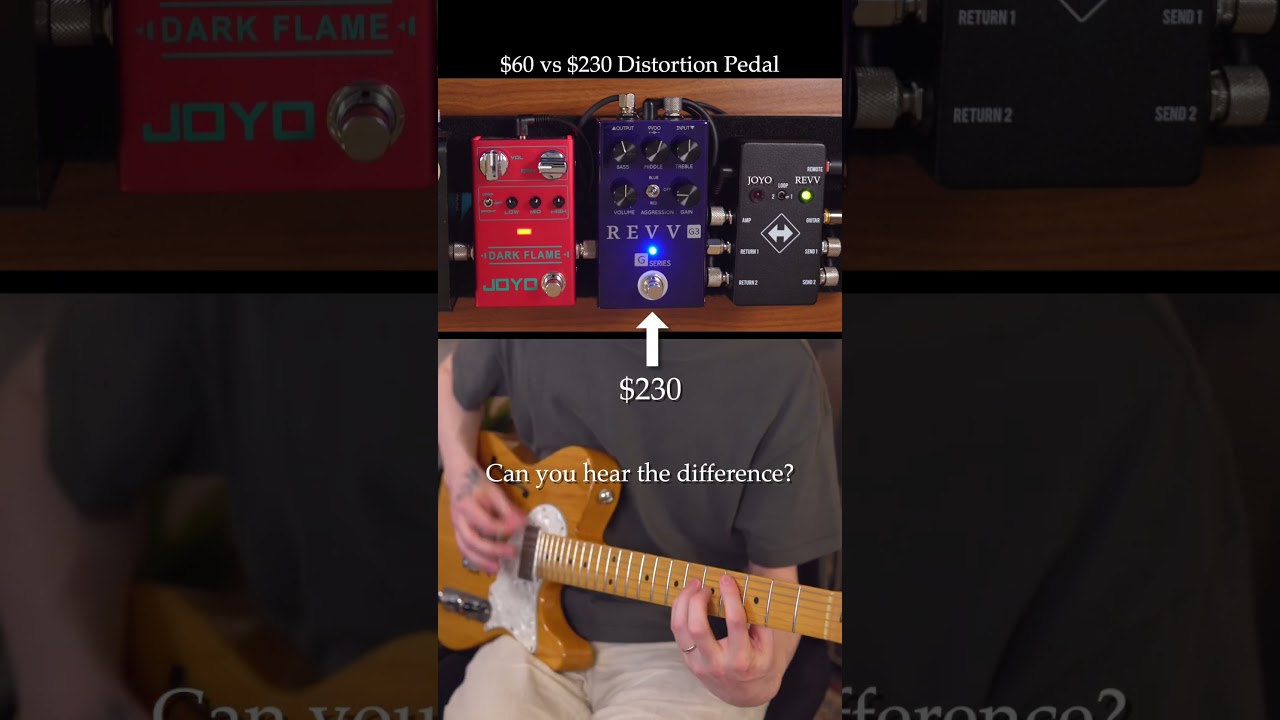 JOYO Video – Joyo Dark Flame vs Revv G3 (Part 1) #guitarpedals #joyopedals #guitarist #guitar #guitargear #revv