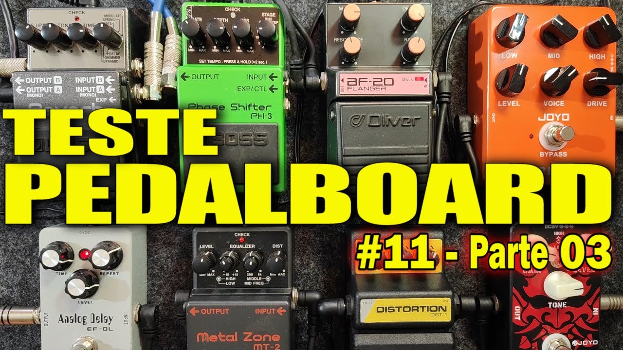 JOYO Video – Teste Pedalboard  #11 – Parte 03